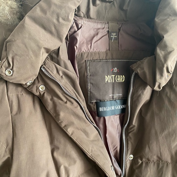 Post Card long Super Warm Winter Jacket women’s - Picture 2 of 4